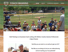 Tablet Screenshot of coachmanning.com